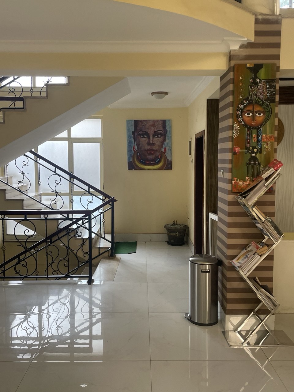 Welcoming lobby interior at Park Lane Addis Hotel